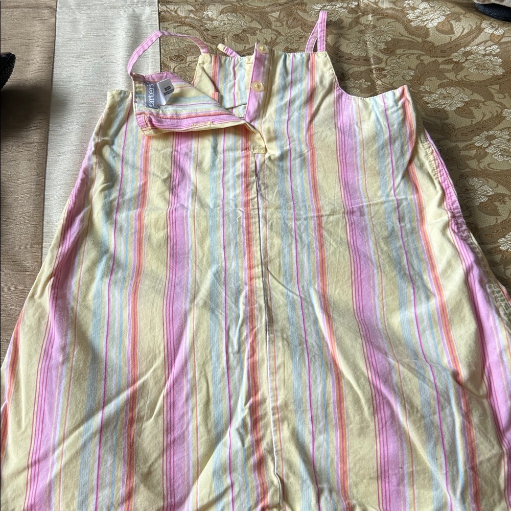 Carter's Multicolor Striped Casual Dress